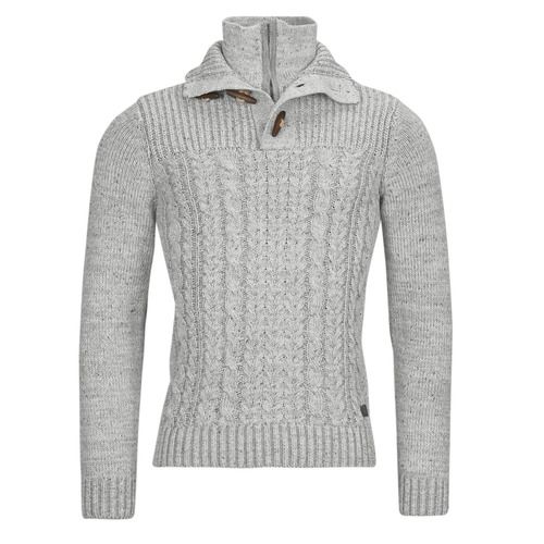 Maglione Uomo Petrol Industries MEN KNITWEAR COLLAR Grigio, elegante e versatile, perfetto per ogni stagione. Realizzato con materiali di alta qualità, offre comfort e stile, ideale per un look casual-chic. Acquista ora il tuo maglione grigio Petrol Industries e aggiungi un tocco di classe al tuo guardaroba.