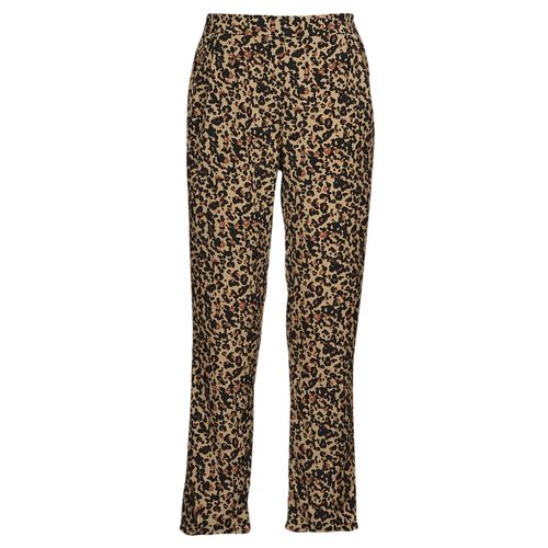Pantaloni Moony Mood LABIDENS marrone per donna, con 5 tasche, eleganti e versatili, ideali per un look casual o raffinato. Perfetti per ogni occasione, questi pantaloni sono un must-have nel guardaroba femminile. Acquista ora il tuo paio di pantaloni LABIDENS per stile e comfort.