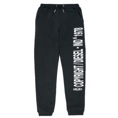 Pantaloni sportivi ragazzo Diesel PLAMPCOPY Nero, ideali per il tempo libero e l'attività sportiva. Realizzati in materiale di alta qualità, offrono comfort e stile. Perfetti per i giovani fashionisti, con un design alla moda e dettagli distintivi. Acquista ora i pantaloni Diesel per un look trendy e sportivo!