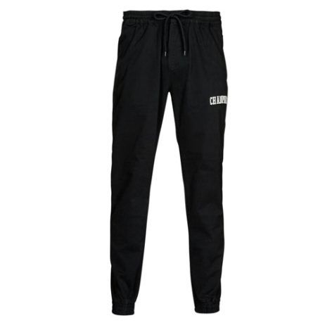 Pantaloni sportivi uomo Champion WT New Peached Heavy Washed Stretch Cotton Twill in nero, realizzati in cotone stretch di alta qualità per massimo comfort e stile. Ideali per attività sportive e tempo libero, questi pantaloni offrono una vestibilità moderna e un design elegante. Acquista ora per un look sportivo e trendy.