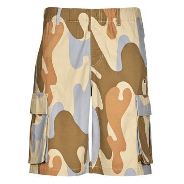 Pantaloni corti uomo Champion Cargo Bermuda multicolore, ideali per l'estate e le attività all'aperto. Realizzati in tessuto leggero e resistente, questi bermuda offrono comfort e stile, perfetti per gli sportivi e per il tempo libero. Design pratico con tasche per una maggiore funzionalità. Scegli i pantaloni corti Champion per un look casual e alla moda.