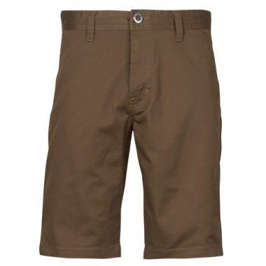 Pantaloni corti uomo Volcom FRCKN MDN STRCH SHT 21 di colore marrone, realizzati in tessuto elastico per una vestibilità comoda e versatile. Ideali per l'estate, questi pantaloni offrono stile e praticità. Acquista ora per un look casual e alla moda!