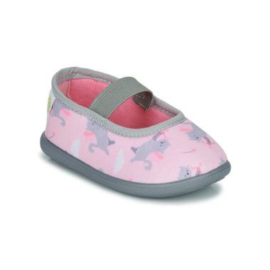 Pantofole bambina ragazza Citrouille et Compagnie CERISETTE in rosa, ideali per comfort e stile. Perfette per uso domestico, queste pantofole sono realizzate con materiali di alta qualità per il benessere dei piedi delle tue bambine. Scopri le pantofole fashion e funzionali per ogni occasione!
