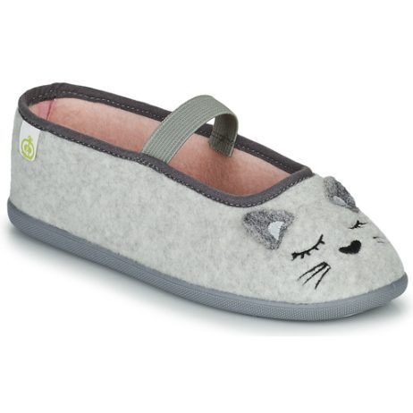 Pantofole bambini ragazza Citrouille et Compagnie  PASTALDENTE  Grigio Citrouille et Compagnie