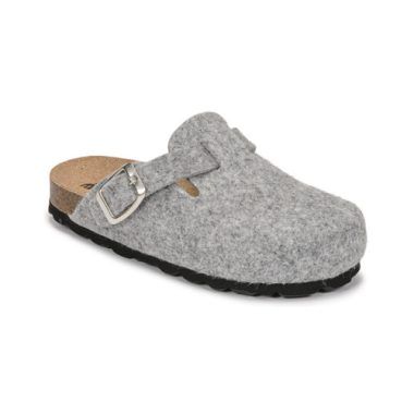 Pantofole bambina ragazza Citrouille et Compagnie POIWANA in grigio, comode e alla moda, ideali per l'inverno. Design elegante con materiale morbido, perfette per mantenere i piedi caldi e protetti. Disponibili in diverse misure, queste pantofole sono un must-have per ogni giovane fashionista. Acquista ora e regala comfort e stile alla tua bambina!