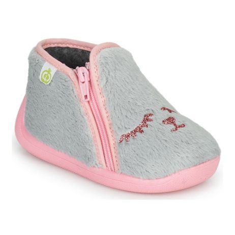 Pantofole bambini ragazza Citrouille et Compagnie  PRADS  Grigio Citrouille et Compagnie