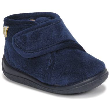 Pantofole bambino ragazzo Citrouille et Compagnie HALI Blu - comfort e stile per i piccoli, scarpe ideali per casa e svago, design trendy e materiali di alta qualità, perfette per ogni occasione.