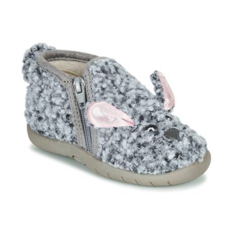 Pantofole Little Mary per bambini, modello LAPINZIP in grigio, ideali per ragazzi. Design comodo e pratico, perfetto per l'uso quotidiano. Scarpe morbide e leggere, ottime per la casa e per il momento del relax. Acquista le pantofole Little Mary LAPINZIP e garantisci comfort e stile ai piedi del tuo bambino.