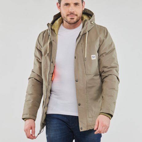 Rip Curl ANTI SERIES SWC OVERTIME Parka Kaki Homme