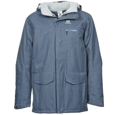 Parka Uomo Salomon SKYLINE Blu, ideale per attività all'aperto, resistente all'acqua e all'vento, perfetto per escursioni e viaggi. Design moderno e confortevole, disponibile in diverse taglie. Acquista ora il tuo parka Salomon per affrontare ogni avventura con stile e protezione.