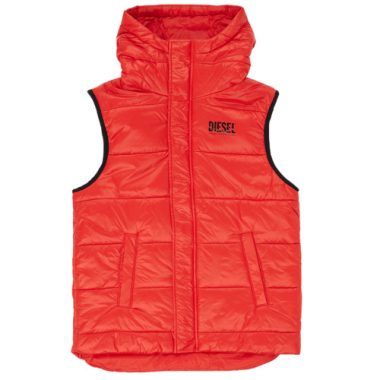 Piumino ragazzo Diesel JSUNNY Rosso, giacca leggera e trendy, ideale per l'inverno. Realizzato in materiali di alta qualità, offre comfort e stile per i giovani. Perfetto per abbinamenti casual e sportivi, è una scelta ideale per affrontare le giornate fredde con eleganza. Disponibile in diverse taglie, questo piumino è un must-have nel guardaroba dei ragazzi.