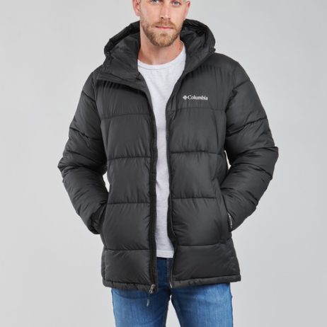 Columbia PIKE LAKE HOODED JACKET Black Men s Down Jacket 147.95