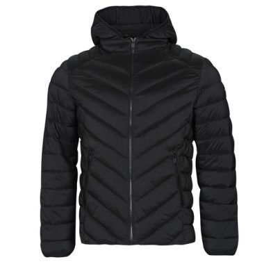 Piumino Uomo Guess STRETCH HOODIE JACKET Nero, elegante, leggero e confortevole, ideale per l'inverno. Perfetto per un look casual e alla moda, offre calore e versatilità per ogni occasione. Scopri il comfort e lo stile unico di Guess con questo piumino trendy.