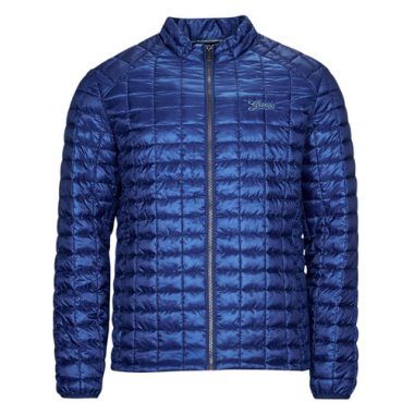 Piumino uomo Guess SUPER LIGHT JKT PACKABLE blu, leggero e versatile, ideale per la stagione invernale. Design alla moda e materiale impermeabile, perfetto per affrontare il freddo con stile. Acquista ora il tuo piumino Guess e aggiungi un tocco di eleganza al tuo guardaroba!