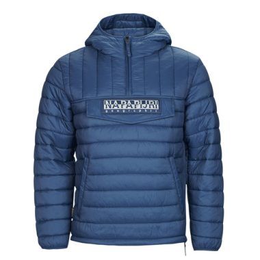 "Piumino Uomo Napapijri MORGEX Marine, elegante e caldo, ideale per l'inverno. Progettato per offrire stile e comfort, questo piumino è perfetto per affrontare le basse temperature. Disponibile in un raffinato colore marine, combina funzionalità e moda, rendendolo un must-have per ogni guardaroba maschile. Scopri il calore e la qualità del piumino Napapijri MORGEX Marine."