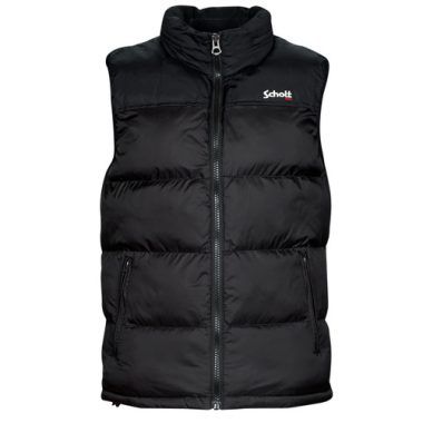 Piumino uomo Schott UTAH V in Nero, stile elegante e moderno ideale per l'inverno, realizzato con materiali di alta qualità per garantire comfort e isolamento. Perfetto per completare il tuo look invernale e affrontare il freddo con classe. Disponibile su outletscarpeonline.it.