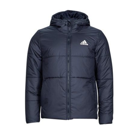 Piumino uomo adidas BSC HOOD INS J Marine, giacca termica elegante e funzionale, ideale per la stagione invernale. Realizzato con materiali di alta qualità, offre comfort e isolamento eccellenti. Perfetto per attività all'aperto e per un look casual-chic. Disponibile nel colore marine, ideale per gli amanti dello sport e della moda.