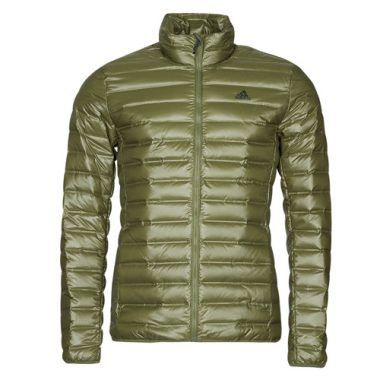 Piumino uomo adidas VARILITE JACKET Kaki, leggero e termico, ideale per la stagione invernale. Design moderno e pratico, perfetto per attività all'aperto e uso quotidiano. Disponibile in verde kaki, presenta dettagli riflettenti e una vestibilità comoda. Acquista ora per rimanere al caldo con stile!