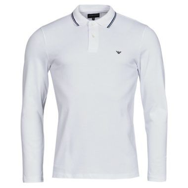 Polo maniche lunghe uomo Emporio Armani 8N1FB5 in bianco, elegante e versatile, ideale per un look sofisticato. Realizzata in tessuto di alta qualità, questa polo è perfetta per occasioni formali e informali. Scopri il comfort e lo stile senza tempo con la polo Emporio Armani, un must-have nel tuo guardaroba.