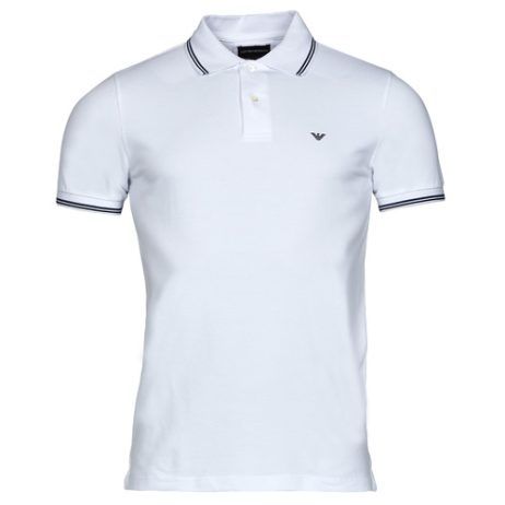 Polo Uomo Emporio Armani 8N1FB4 Bianco, elegante e raffinato, realizzata in cotone di alta qualità. Design moderno con logo distintivo Emporio Armani. Perfetta per occasioni casual e formali, ideale per un look sofisticato. Disponibile in diverse taglie. Acquista ora per un guardaroba alla moda.