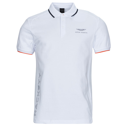 Hackett ASTON MARTIN BY HACKETT AMR SPEEDMASTER SS Bianco Polo Uomo 138.95