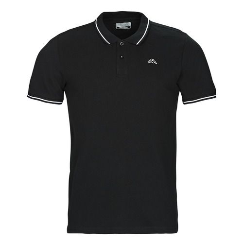 Polo Uomo Kappa EZIO Nero - Stile e Comfort in Unico Design. Scopri la Polo Kappa EZIO in nero, realizzata per offrire massimo comfort e un look alla moda. Perfetta per ogni occasione, dal tempo libero all'uso quotidiano, la polo Kappa EZIO è un must-have nel tuo guardaroba. Acquista ora e aggiungi un tocco di eleganza sportiva al tuo abbigliamento!