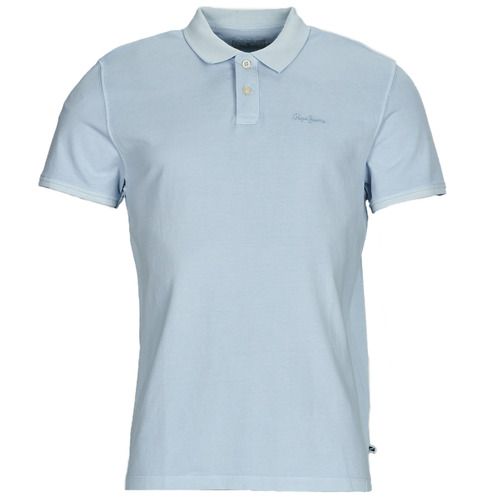 Polo Uomo Pepe Jeans OLIVER GD Blu, elegante e versatile, perfetta per look casual e alla moda. Realizzata in cotone di alta qualità, offre comfort e stile. Scopri il design unico e la vestibilità impeccabile di questa polo Pepe Jeans, ideale per ogni occasione. disponibili in diverse taglie.