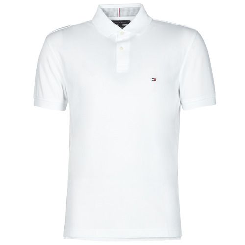 Polo Uomo Tommy Hilfiger 1985 REGULAR POLO Bianco, elegante e versatile, perfetta per ogni occasione. Realizzata con materiali di alta qualità, offre comfort e stile. Ideale per un look casual-chic, può essere facilmente abbinata a jeans o pantaloni eleganti. Aggiungi un tocco di classe al tuo guardaroba con la Polo Tommy Hilfiger.