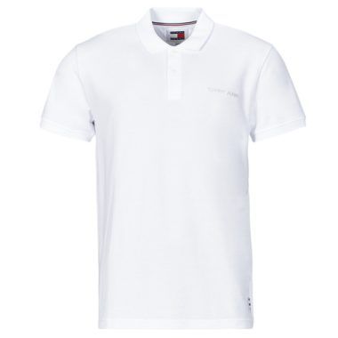 Polo Uomo Tommy Jeans TJM REG CLASSIC POLO Bianco, elegante e versatile, ideale per un look casual e alla moda. Realizzata in cotone di alta qualità, questa polo offre comfort e stile. Perfetta per abbinamenti con jeans o pantaloni casual, è un must-have per ogni guardaroba maschile. Disponibile in diverse taglie per soddisfare ogni esigenza. Acquista ora la tua polo Tommy Jeans per un outfit impeccabile!