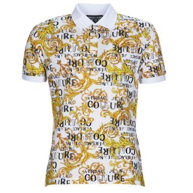 Polo Uomo Versace Jeans Couture GAG6S0 Bianco - Moda elegante e alla moda per uomini. Scopri il comfort e lo stile unico di questa polo Versace Jeans Couture, perfetta per ogni occasione. Disponibile in bianco, ideale per abbinamenti versatili nel tuo guardaroba. Acquista ora e fai una dichiarazione di stile!