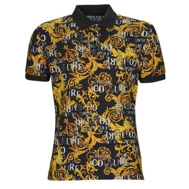 Polo uomo Versace Jeans Couture GAG6S0 in nero, realizzata con materiali di alta qualità, perfetta per un look casual e alla moda. Questa polo è un must-have nel guardaroba maschile, caratterizzata dal logo Versace Jeans Couture per un tocco di eleganza. Acquista ora la polo Versace Jeans Couture GAG6S0 nera e distingue il tuo stile!