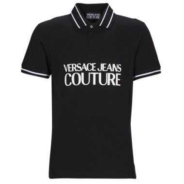 Polo Uomo Versace Jeans Couture GAGT03-899 Nero, elegante e alla moda, realizzata in tessuto di alta qualità. Questa polo versatile è perfetta per ogni occasione, offrendo comfort e stile. Aggiungi un tocco di classe al tuo guardaroba con questo must-have della collezione Versace Jeans Couture.