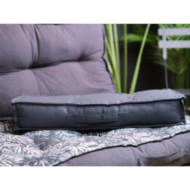 Pouf da esterno    Accoudoir 58/10/20 Fusain Spirit Garden 22  Grigio