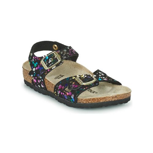 Sandali Birkenstock RIO neri per bambina, progettati per comfort e stile. Perfetti per la stagione estiva, questi sandali offrono supporto ottimale per i piedi delle ragazze, rendendoli ideali per ogni occasione. Acquista i migliori sandali per bambine e fai felice tua figlia con Birkenstock!