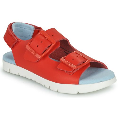 Sandali per bambina ragazza Camper OGAS in rosso, ideali per l'estate. Comodi e trendy, questi sandali sono perfetti per ogni occasione. Realizzati con materiali di alta qualità, offrono supporto e stile per i piedi delle più giovani. Acquista ora i Camper Sandali bambina ragazza OGAS rossi per un look alla moda e comfort quotidiano.