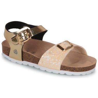 Sandali Citrouille et Compagnie ARCENCIEL Oro per bambina ragazza, eleganti e comodi, ideali per l'estate. Perfetti per occasioni casual e speciali, questi sandali in oro aggiungono un tocco di stile a qualsiasi outfit. Acquista ora per garantire comfort e moda alla tua bambina!