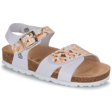 Sandali bambina ragazza Citrouille et Compagnie CHOMINA Bianco, eleganti e comodi, perfetti per la primavera e l'estate. Realizzati con materiali di alta qualità, questi sandali offrono supporto e stile per le piccole fashioniste. Acquista ora per un look alla moda!