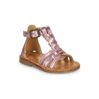 Sandali Citrouille et Compagnie per bambina, modello GITANOLO in rosa, ideali per la stagione estiva. Comode e alla moda, questi sandali offrono un'ottima vestibilità e supporto per i piedi delle ragazze. Perfetti per ogni occasione, dai giochi all'aria aperta alle occasioni speciali. Acquista ora i sandali GITANOLO e rendi unico il look della tua bambina!