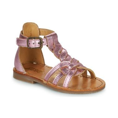 Sandali bambina ragazza Citrouille et Compagnie GITANOLO Rosa, eleganti e comodi, perfetti per la primavera e l'estate. Questi sandali offrono un design alla moda e materiali di alta qualità, ideali per le piccole fashioniste. Acquista ora i sandali Citrouille et Compagnie per un look stiloso e confortevole.
