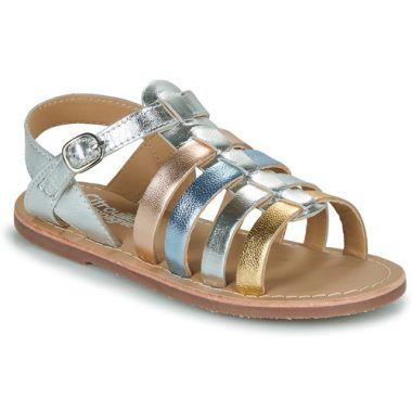 Sandali Citrouille et Compagnie INALA Argento per bambina: eleganti e comodi, perfetti per primavera-estate, ideali per ogni occasione e abbinabili a diversi outfit. Acquista ora i sandali da ragazza per un tocco di stile e comfort.