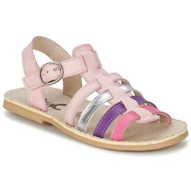 Sandali Citrouille et Compagnie JASMA rosa per bambina, eleganti e comodi, perfetti per l'estate. Ideali per ogni occasione, dai giochi all'aperto alle feste. Acquista ora i sandali JASMA per un look trendy e alla moda!