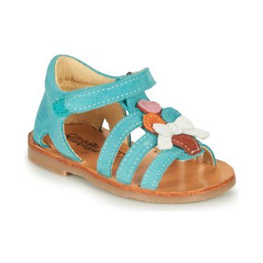 Sandali bambina ragazza Citrouille et Compagnie MIETTE Verde, eleganti e confortevoli, perfetti per le giornate estive. Design alla moda con dettagli curati, ideali per ogni occasione. Acquista ora per garantire stile e comodità ai tuoi bambini!