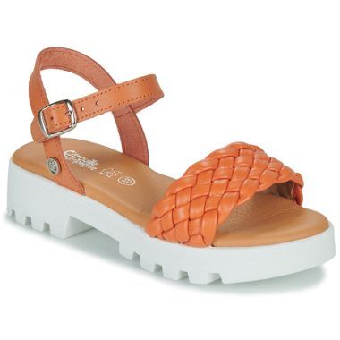 Sandali Citrouille et Compagnie NASAKO per bambina in arancio, progettati per comfort e stile. Perfetti per la stagione estiva, questi sandali uniscono qualità e design accattivante, ideali per ogni occasione. Scopri il comfort e la moda con i sandali NASAKO.