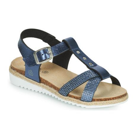 Sandali bambina ragazza Citrouille et Compagnie OMALA Blu, eleganti e comodissimi, perfetti per l'estate. Design alla moda con dettagli curati, ideali per ogni occasione. Realizzati con materiali di alta qualità per garantire comfort e durata. Acquista ora i sandali Citrouille et Compagnie per completare il look della tua bambina.