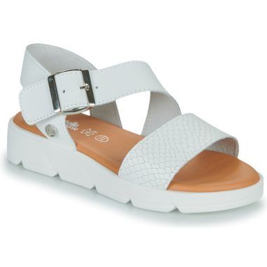 Sandali Citrouille et Compagnie per bambina ragazza modello PALETTE in colore Bianco, perfetti per l'estate. Comfort e stile per le piccole, ideali per passeggiate e occasioni speciali. Scopri l'eleganza e la qualità di questi sandali, perfetti da abbinare a qualsiasi outfit. Acquista ora e offri alla tua bambina il meglio della moda!