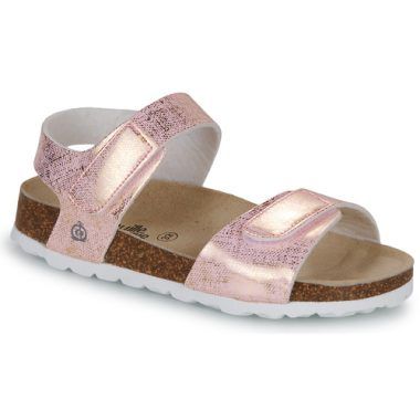 Sandali Citrouille et Compagnie PISTAMI Rosa per bambina ragazza, eleganti e comodi, ideali per l'estate. Design alla moda, perfetti per ogni occasione. Scopri il comfort e lo stile per le piccole fashioniste!