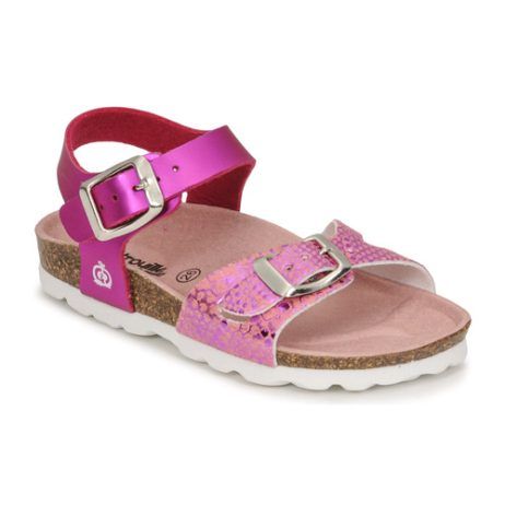 Sandali Citrouille et Compagnie per bambina ragazza modello RELUNE in color rosa, perfetti per la stagione estiva. Comfort e stile per le piccole, ideale per ogni occasione e facile da abbinare. Scopri la qualità dei sandali Citrouille et Compagnie, un must-have per ogni guardaroba femminile.