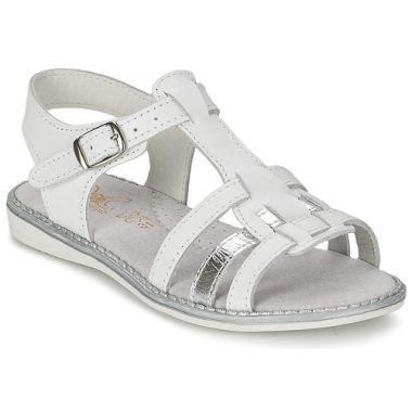 Sandali Citrouille et Compagnie ROLUI Bianco per bambina, eleganti e comodi, ideali per ogni occasione estiva. Design raffinato con dettagli moderni, perfetti per completare il look delle ragazze. Disponibili in diverse taglie, questi sandali sono realizzati con materiali di alta qualità per garantire comfort e durata. Acquista ora i sandali ROLUI e rendi il tuo acquisto unico nel suo genere!
