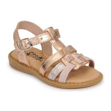 Sandali Citrouille et Compagnie ROLUI per bambina ragazza in color rosa, ideali per l'estate. Design elegante e confortevole, perfetti per ogni occasione. Scarpe estive trendy e di qualità per ragazze attive.