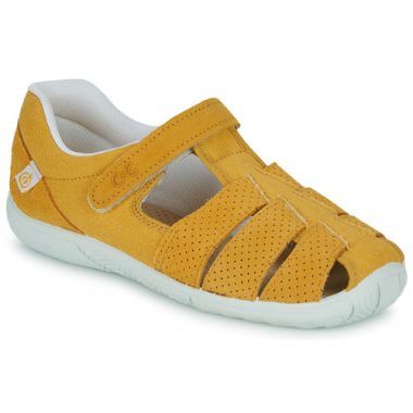Sandali Citrouille et Compagnie SABLO Giallo per bambina, perfetti per la primavera e l'estate. Questi sandali eleganti e comodi combinano stile e qualità, ideali per ogni occasione. Acquista ora i sandali per bambina di alta qualità per garantire il massimo comfort e design alla tua piccola!